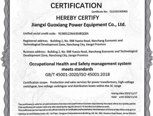 職業(yè)健康安全管理體系符合標(biāo)準(zhǔn)